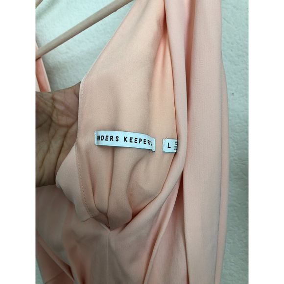 Finders Keepers Collide Peach Skater tank Dress size L - Picture 5 of 6